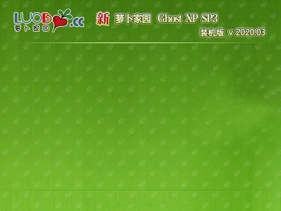 萝卜家园ghost xp sp3电脑城装机版v2010系统