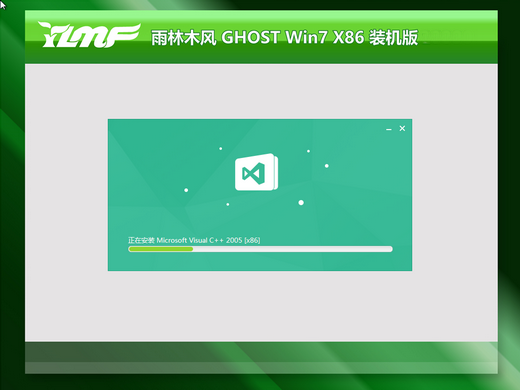 Ghostwin7sp1x86雨林木风2018装机版