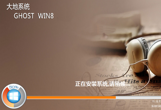 大地系统win8 ghost绿色旗舰版