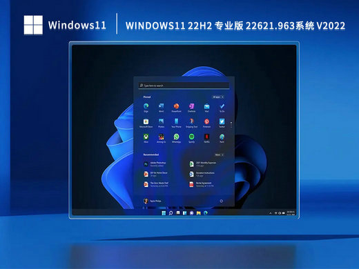 Win11 22H2 22621.963专业版 v2022