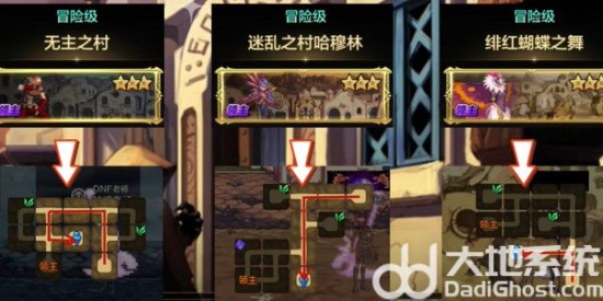 《DNF手游》狮子头位置一览