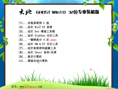 大地系统ghost win10 32位专业装机版 V2019.02系统 