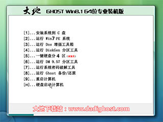 大地系统win8 64位系统下载
